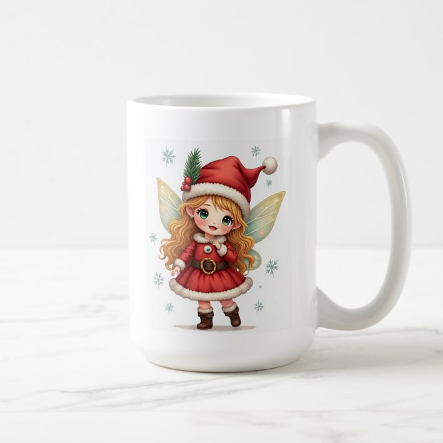 Caneca De Café A fada de Natal Mugs (Direita)