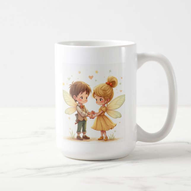Caneca De Café A fada dos Lâmpadas (Direita)