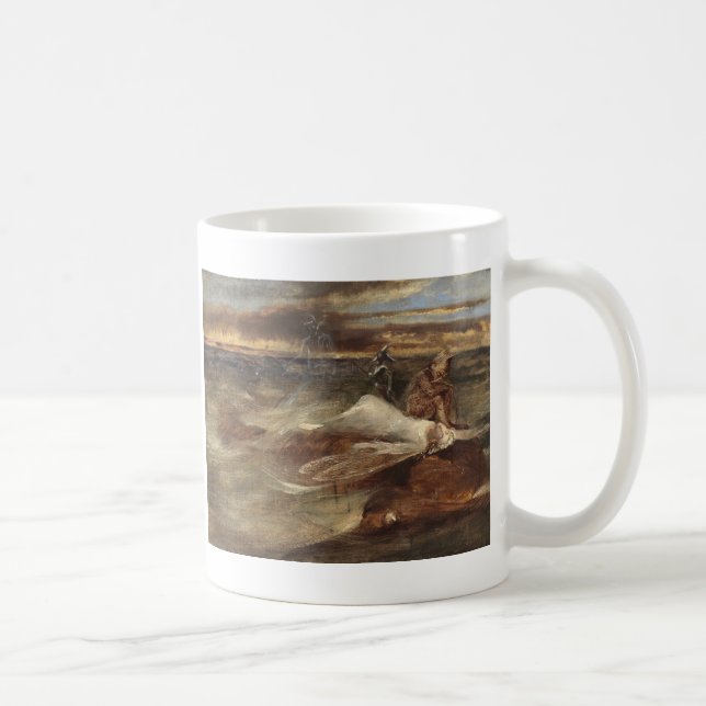 Caneca De Café A fada e a serpente de mar (Direita)