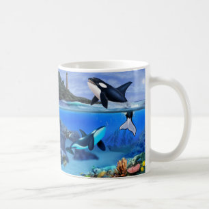 Caneca De Café A Família Orca
