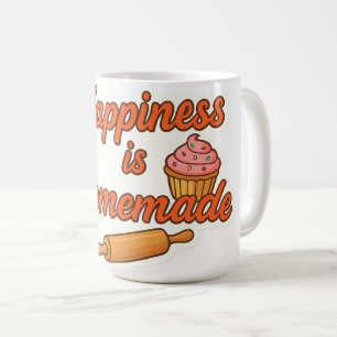 Caneca De Café A felicidade é o autocolante