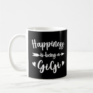 Caneca De Café A Felicidade É Uma Dia de as mães Gigi Engraçada.