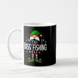 Caneca De Café A Festa de Pijama de Natal da Família Elfo Pescado