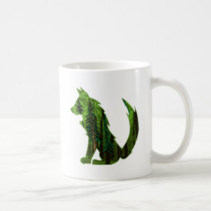 CANECA DE CAFÉ A FLORESTA PROFUNDA