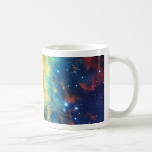 Caneca De Café A Foto do Hubble da Nebulosa Medusa no Espaço Exte
