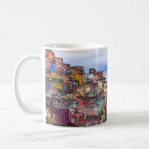 Caneca De Café A frente d'água em Nápoles, fraldas, napoli, cidad
