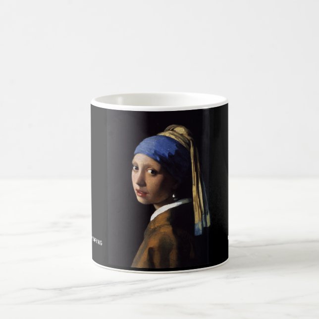 Caneca De Café A Garota Com O Vermeer De Pérola (Centro)