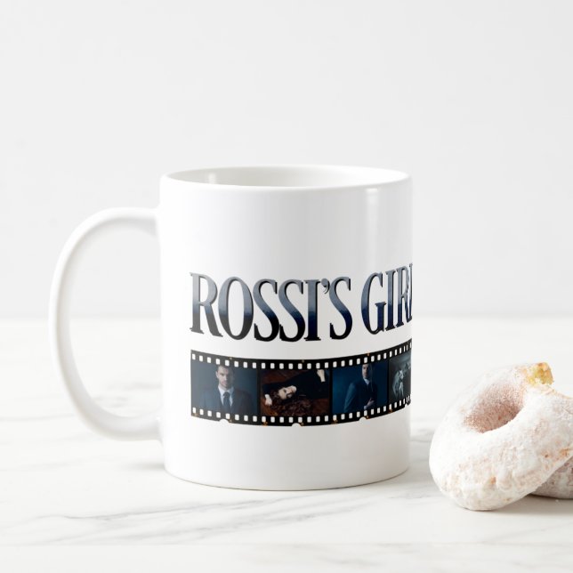 Caneca De Café A garota do Rossi (Com Donut)