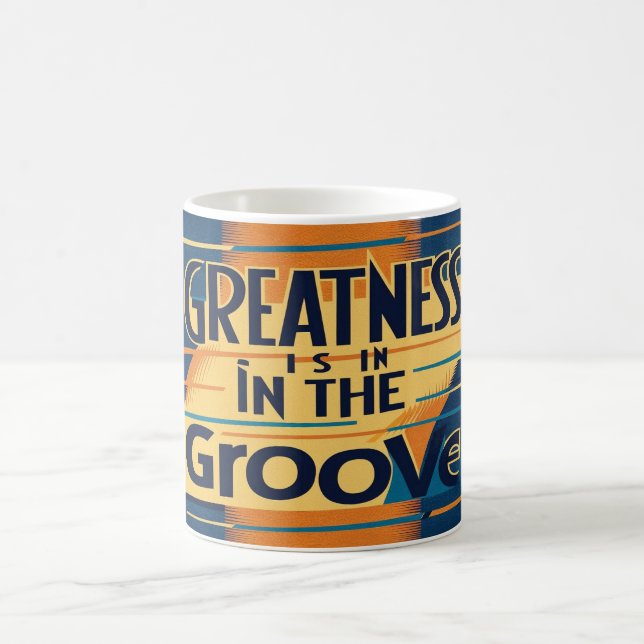 Caneca De Café A Grandeza Está No Ritmo (Centro)