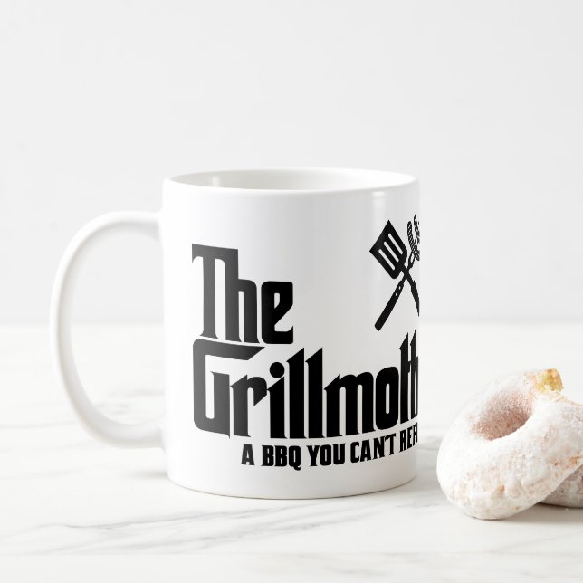 Caneca De Café A Grillmães (Com Donut)