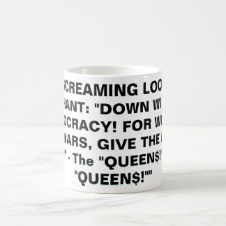 CANECA DE CAFÉ A GRITANTE LOOSER$ CHANT