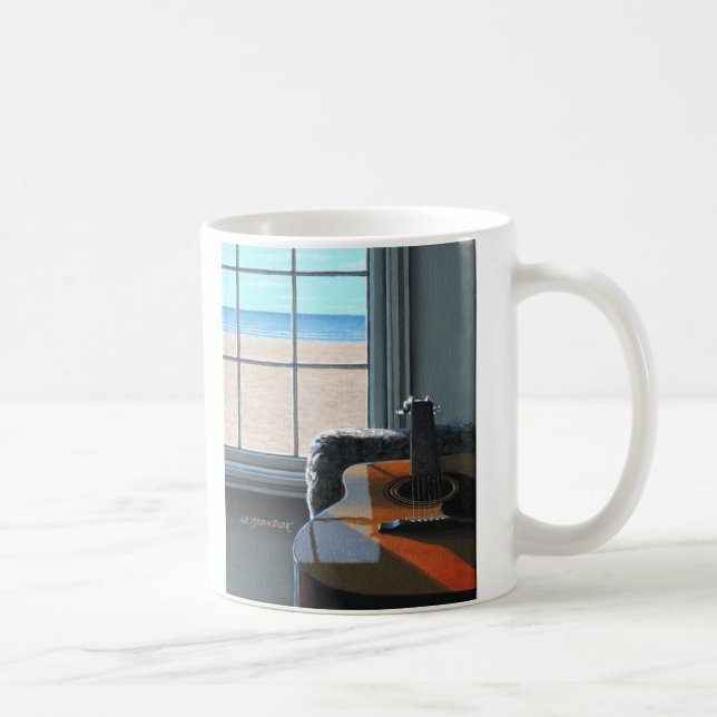 Caneca De Café A guitarra "toma cinco " (Direita)