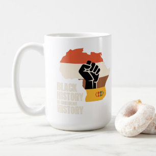 Caneca De Café A História Negra É Cultura Patrimônio Da História