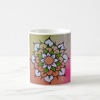 Caneca De Café A hora de verão de Mandala Mug