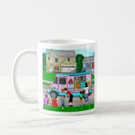 Caneca De Café A Hot Summer Day | A Whimsical Illustration
