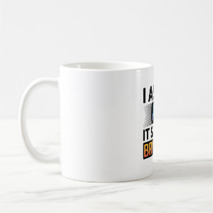 Caneca De Café A IA Disse Que Sou Brilhante – Citação Divertida d