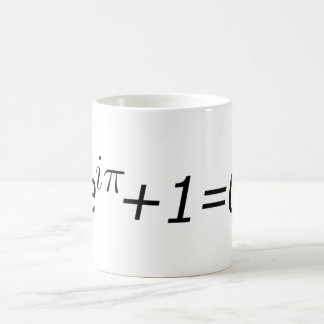 Caneca De Café A identidade de Euler