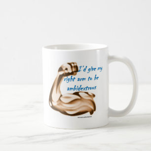 Caneca De Café A identificação dá meu braço direito para ser