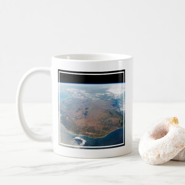 Caneca De Café A Ilha De Madagáscar. (Com Donut)