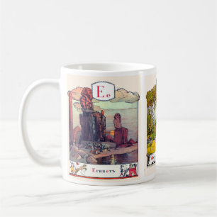 Caneca De Café A imagem do alfabeto de russo agride completo, #3