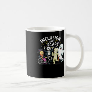 Caneca De Café A inclusão não é assustadora, professor esqueleto