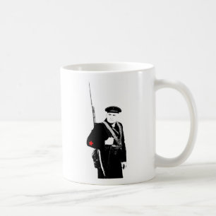 Caneca De Café A infantaria naval soviética de WWII agride