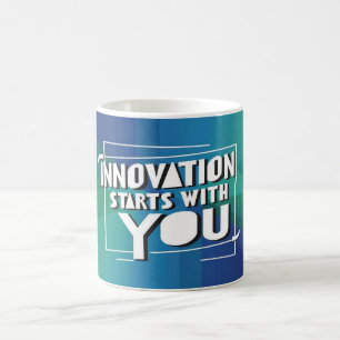 Caneca De Café A Inovação Começa Com Você