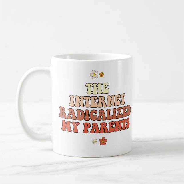 Caneca De Café A Internet Radicalizou Meus Pais (Esquerda)