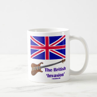 Caneca De Café A invasão britânica, a invasão britânica