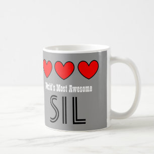 Caneca De Café A IRMÃ a mais impressionante do mundo nos coraç
