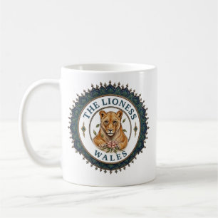 Caneca De Café A Leoa. País de Gales