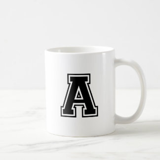 Caneca De Café A Letra A, Alfabeto Colegiado