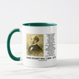 Caneca De Café A liberdade de John Stuart Mill que leva a cabo