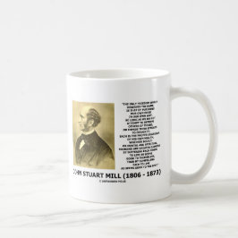 Caneca De Café A liberdade de John Stuart Mill que leva a cabo