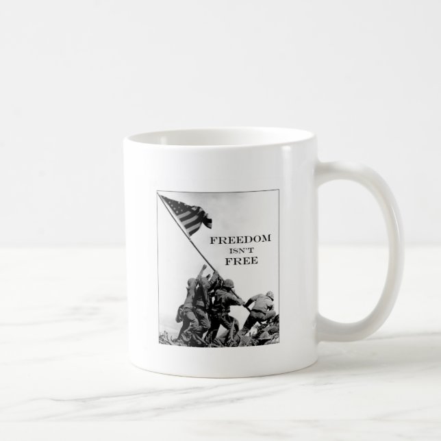 Caneca De Café A liberdade não está livre (Direita)