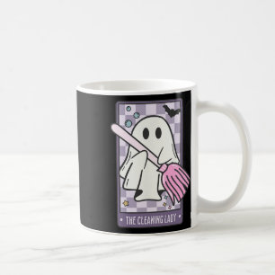 Caneca De Café A Limpeza Lady Tarot Card Halloween