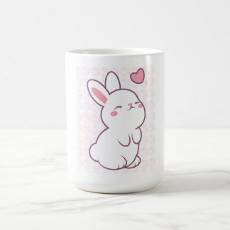 Caneca De Café A Little Bunny Made of Feelings