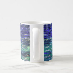 Caneca De Café A Lua brilha na caneca-escura