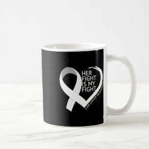 Caneca De Café A Luta Dela É Minha Luta Mês de Conscientização do