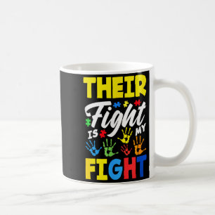 Caneca De Café A Luta Deles É Minha Luta Conscientização do Autis