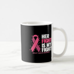 Caneca De Café A Luta É A Minha Luta Pela Consciência Do Cancer D