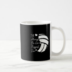 Caneca De Café A Mãe De Voleibol É A Filha De Voleibol Mais Vesti