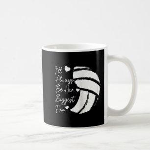 Caneca De Café A Mãe De Voleibol É A Filha De Voleibol Mais Vesti