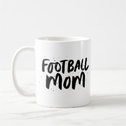 Caneca De Café A mãe do time de futebol é do tipo negro tradicion
