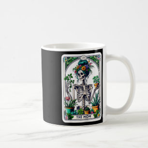 Caneca De Café A Mãe Tarot Card Skeleton Dia de as mães Bruxa Mãe