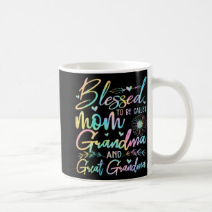 Caneca De Café A Mãe Vovó E Excelente Flor Vovó