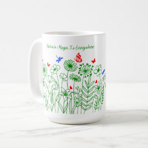 Caneca De Café A magia da natureza está em todo lugar