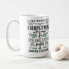 Caneca De Café A Mágica do Natal...