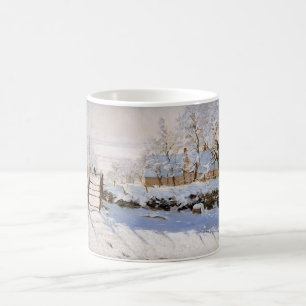 Caneca De Café A Magpie, Monet, A Pintura Familiar