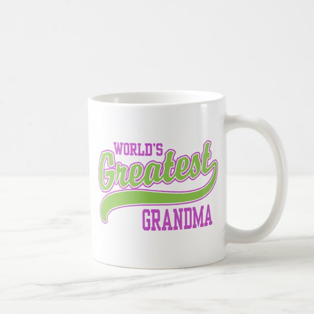 Caneca De Café A maior avó do mundo (Direita)